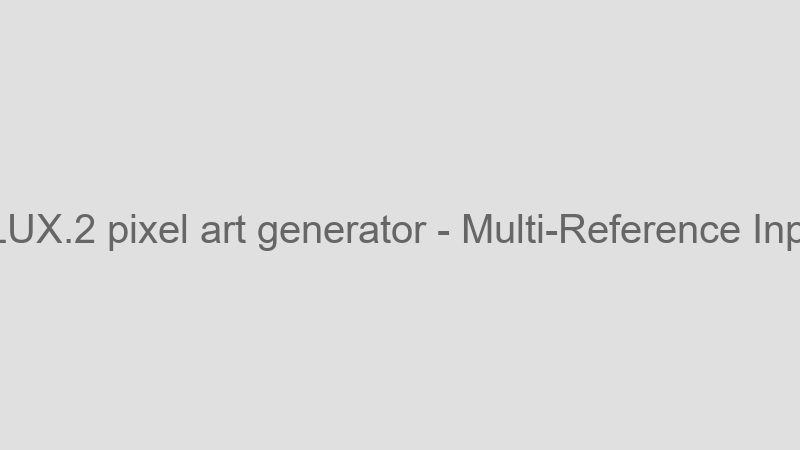 Multi-Reference Input