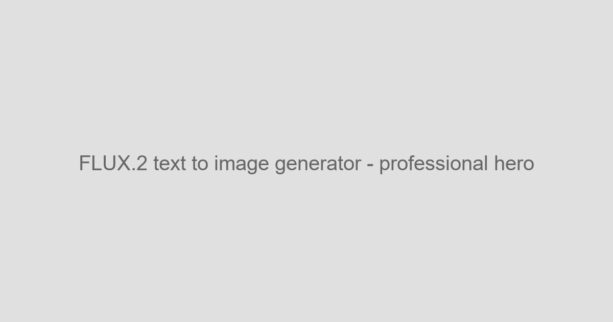 FLUX.2 Text to Image Generator - Create Stunning Visuals with AI - AI Core Brand Tools Tool Screenshot