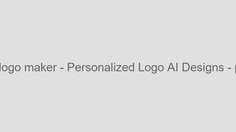 Personalized Logo AI Designs
