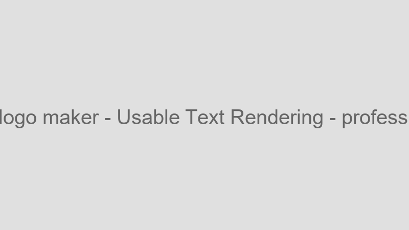 Usable Text Rendering