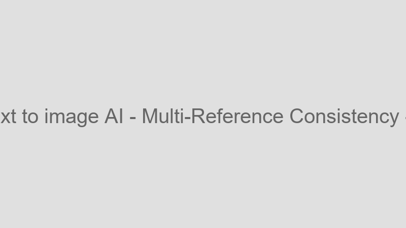 Multi-Reference Consistency